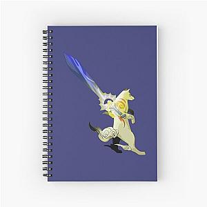 Okami Tsumugari Glaive Charge Attack Spiral Notebook