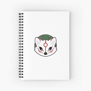 Okami Head Spiral Notebook