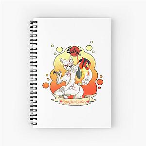 Hot Okami Ink Spiral Notebook