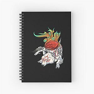 Okami  Amaterasu Rests Spiral Notebook