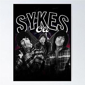 Oli Sykes - 90s T-Shirt Design Poster