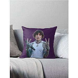 Oli Sykes Peace Signs Throw Pillow