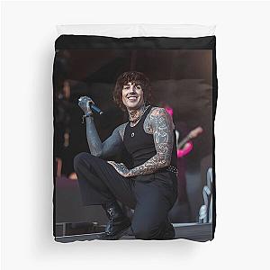 Smiling Oli Sykes Duvet Cover