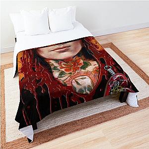 Oli Sykes Fan Art Comforter