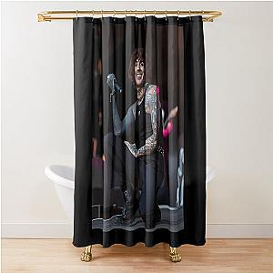 Smiling Oli Sykes Shower Curtain