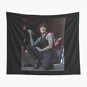 Smiling Oli Sykes Tapestry