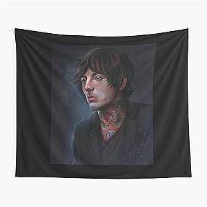 Oli Sykes Fan Art Tapestry