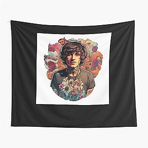 Bring me the Horizon - Oli Sykes Flower Tapestry