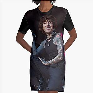 Smiley Oli Sykes Graphic T-Shirt Dress