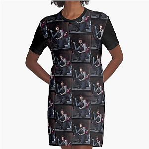 Smiling Oli Sykes Graphic T-Shirt Dress