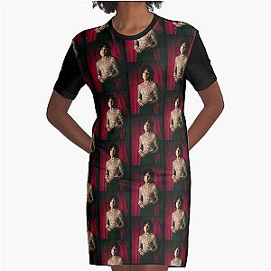 Oli Sykes Tattooed Body Graphic T-Shirt Dress