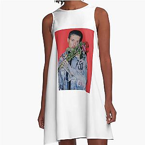 Oli Sykes Bring Flower A-Line Dress