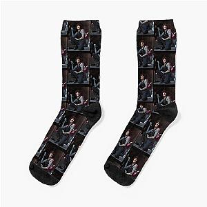 Smiling Oli Sykes Socks