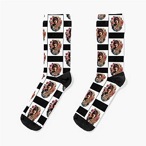 Bring me the Horizon - Oli Sykes Flower Socks