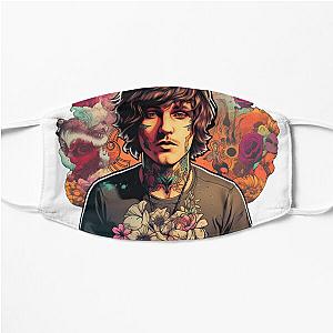 Bring me the Horizon - Oli Sykes Flower Sticker Flat Mask