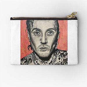 oli sykes (bring me the horizon) drawing Zipper Pouch