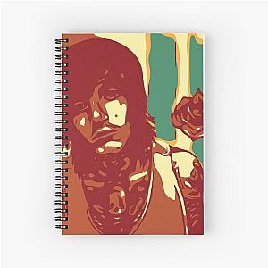 Oli Sykes Painting Drop Dead  Spiral Notebook