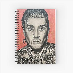 oli sykes (bring me the horizon) drawing Spiral Notebook