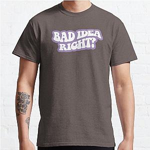 bad idea right White 4 Classic T-Shirt RB1512