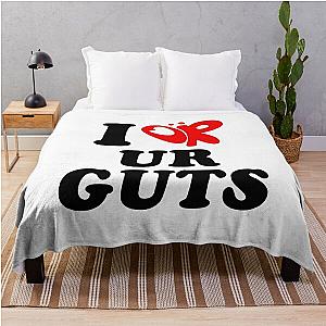 Spill Ur Guts Vampire Sour Bad idea Right Games Throw Blanket RB1512