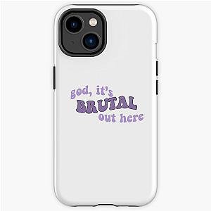 Brutal Lyrics Olivia Rodrigo iPhone Tough Case RB1512