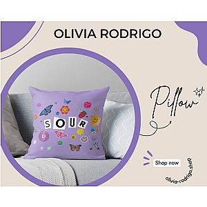 Olivia Rodrigo Throw Pillow