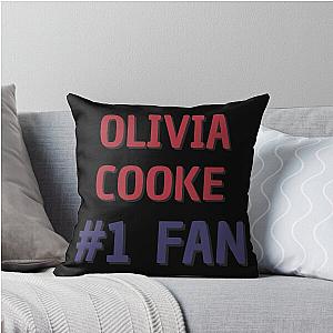 Olivia Cooke Fan Throw Pillow