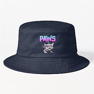 Olivia Wilde Casual Paw Themed Bucket Hat