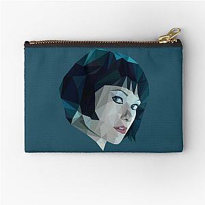 Quorra TRON Legacy Olivia Wilde Low Poly Zipper Pouch