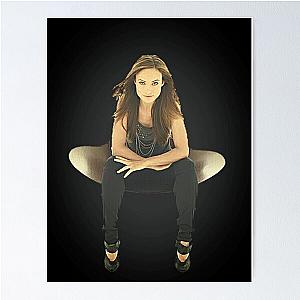 Olivia Wilde Chair Poster