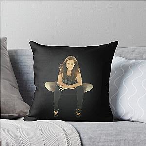 Olivia Wilde Throw Pillow