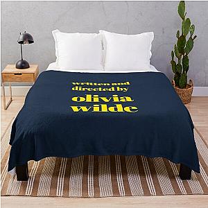 Written by Olivia Wilde Throw Blanket