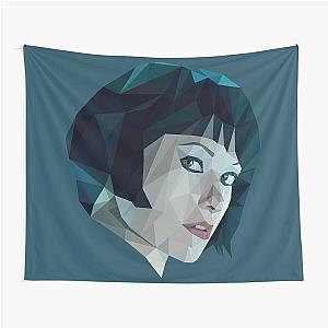 Quorra - TRON Legacy Olivia Wilde Low Poly Tapestry