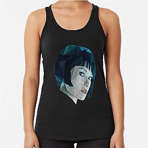 Quorra TRON Legacy Olivia Wilde Low Poly Racerback Tank Top