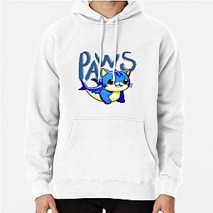 Olivia Wilde casual paw themed hooded pullover