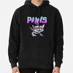 Olivia Wilde casual paw themed Pullover hoodie