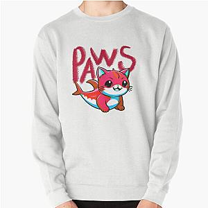 Olivia Wilde casual paw themed Pullover Sweatshirt