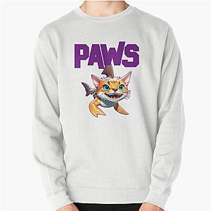 Olivia Wilde casual paw themed Pullover Sweatshirt