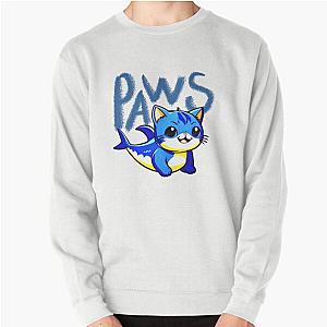 Olivia Wilde casual paw themed Pullover Sweatshirt