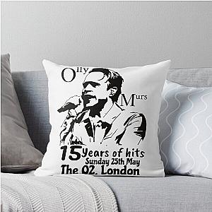 OLLY MURS 15 Year of Hits Tour London Throw Pillow