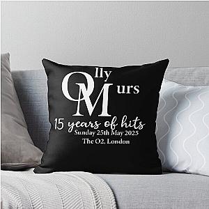 OLLY MURS Concert 15 Years of Hits Spring Tour 2025 Throw Pillow