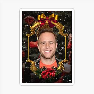 Olly Murs Christmas Sticker