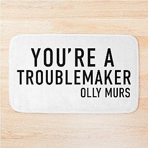 Olly Murs You're A Trouble Maker Team Tour 2025 T Shirt Pop rock T Shirt Bath Mat