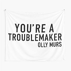 Team Tour 2025 T Shirt, Pop rock T Shirt, You're a Trouble Maker Olly Murs Tapestry