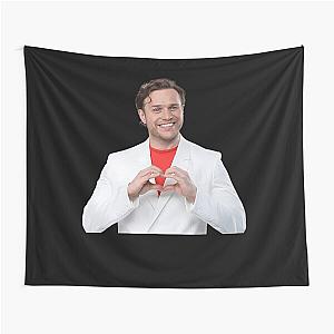 Olly Murs Heart With Hands Tapestry