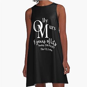 OLLY MURS Concert 15 Years of Hits Spring 2025 Black A-Line Dress