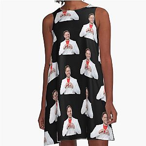 Olly Murs Heart A Line Dress