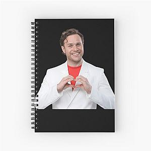 Olly Murs Heart Spiral Notebook