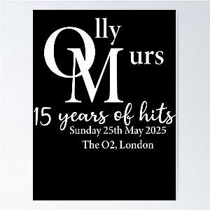 OLLY MURS Concert 15 Years of Hits Tour 2025 Black
