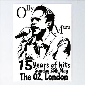 Olly Murs 15 Years of Hits Tour London Poster